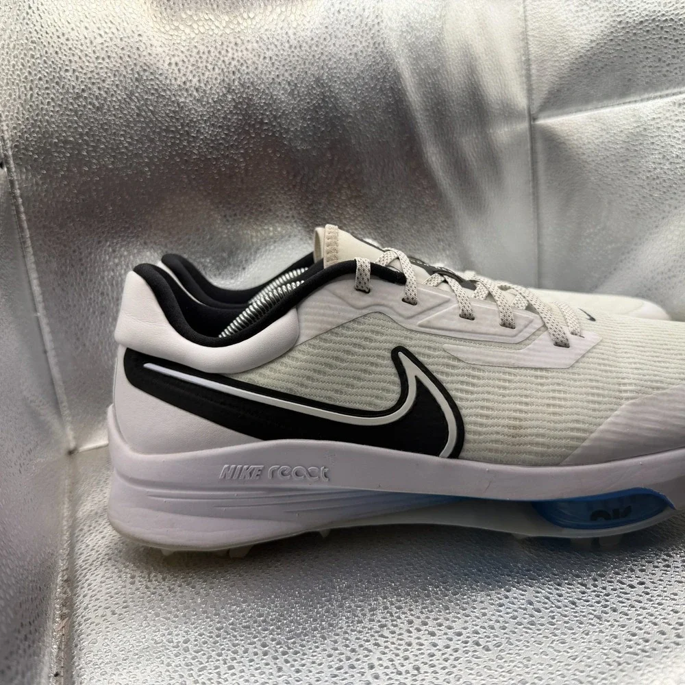 Size 13 Nike Air‎ Zoom Infinity Tour White/Black Mens Running Shoes DC5221-103